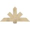 Ekena Millwork Kennewick Rough Sawn Timber Gable Bracket, Douglas Fir, 48"W x 24"H x 6"D x 6"F, 12/12 Pitch GBW048X24X0606KEN00RDF - alternate 1